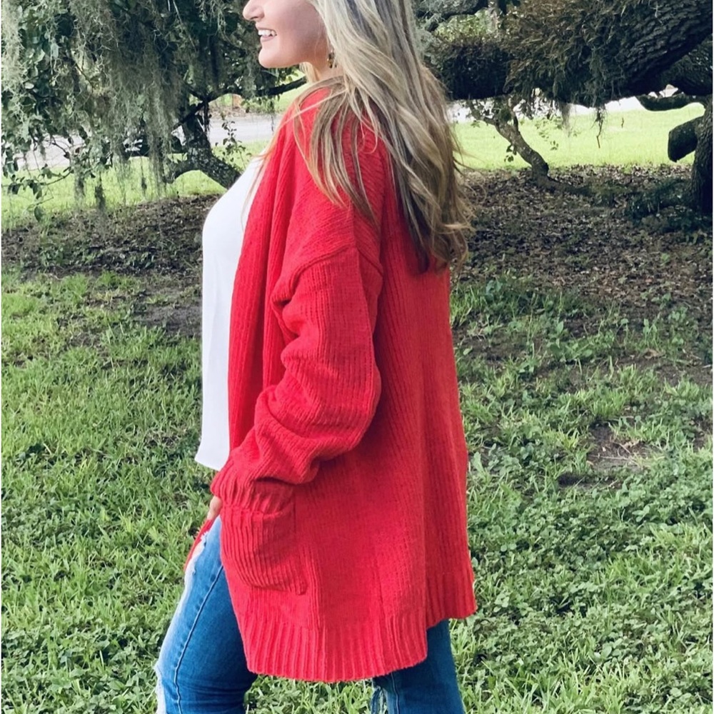 Peach Love California Cardigan available in small, medium and large